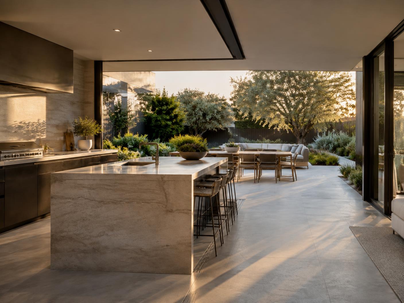 Outdoor kitchens by Lavish Quality Kitchens